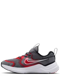 gris rouge - Nike Baskets de course Cosmic Junior