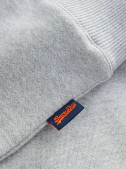 Gris/Bleu - Ensemble Superdry sweat et short