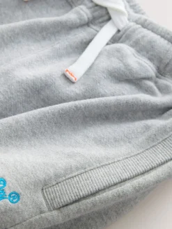 Gris/Bleu - Ensemble Superdry sweat et short