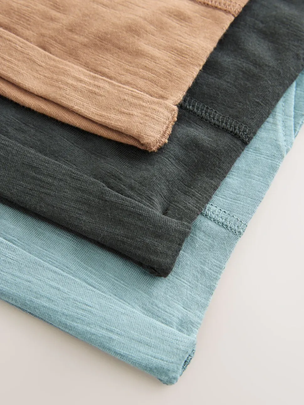 Gris/Bleu/Fauve Marron anthracite - Short léger en jersey 3 Pack (3mois-7ans)