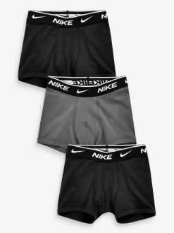 Gris/Noir - Lot de 3 boxers Nike garçon