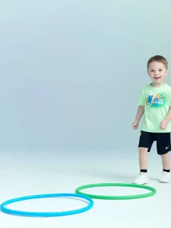 Gris/Noir - Lot de chaussettes de cheville Nike Swoosh pour bébé 6