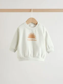 Gris/rouille - Ensemble sweat et pantalon de jogging bébé (0mois à2ans)