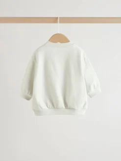 Gris/rouille - Ensemble sweat et pantalon de jogging bébé (0mois à2ans)