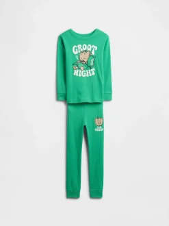 Groot vert - Pyjama Gap Marvel 100% coton à manches longues (6mois-5ans)