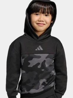Ground noires - adidas Essentials Survêtement polaire camouflage Ensemble petits enfants