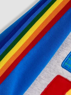 Happy arc-en-ciel - Sweat-shirt JoJo Maman Bébé Appliqué