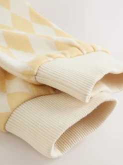 Harlequin jaune - Barboteuse en molleton bébé (0mois à3ans)