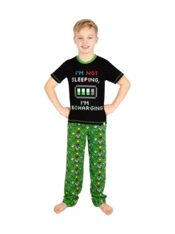 Harry Bear Gaming glow In The Dark 100% Pyjama en coton