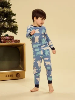 Hatley pyjama bleu ours polaire