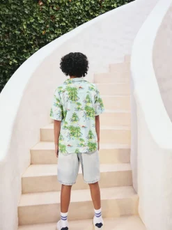 Hawaïen - Chemise imprimée Manches courtes (3-16ans)