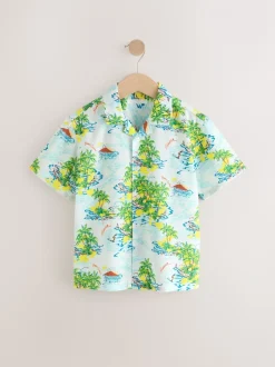 Hawaïen - Chemise imprimée Manches courtes (3-16ans)