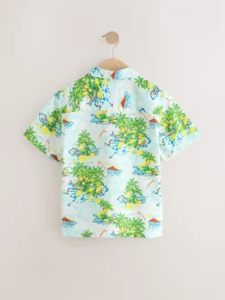 Hawaïen - Chemise imprimée Manches courtes (3-16ans)