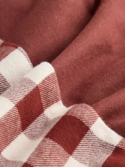 Homme de pain d’épices rouge/vert - Pyjama de Noël simple (9mois-10ans)