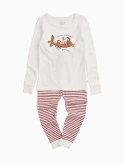 Hors blanc - MORI Ensemble de Pyjamas super doux 2 pièces