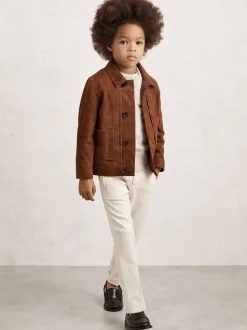 Hors blanc - Pantalon fuselé plissé décontracté Reiss Brighton