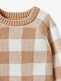 Hors blanc - Pull en coton sur raglan