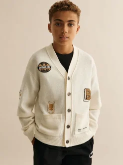 Hors blanc - Reiss Kinsley Batman | Cardigan Reiss Badge