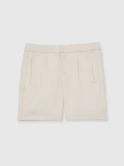 Hors blanc - Short décontracté Reiss Sussex à cordon de serrage