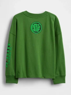 Hulk vert - T-shirt Gap Marvel graphique (6mois-5ans)