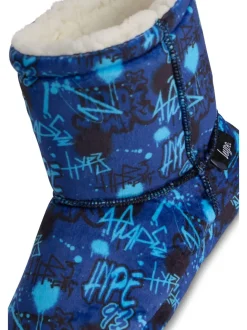 Hype. Chaussons Arcenza bleus