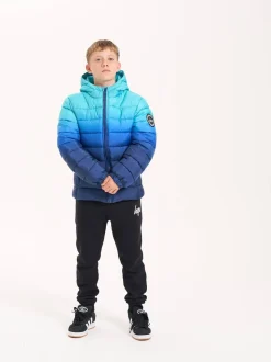 Hype. Doudoune Bleu Ocean Fade