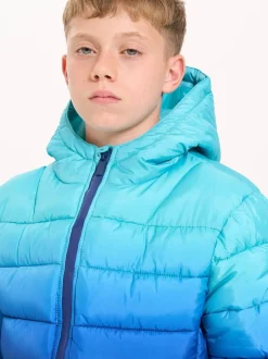 Hype. Doudoune Bleu Ocean Fade