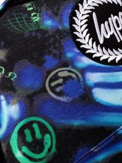 Hype. Sac à dos Bleu Electric Smile Iconic pour garçons