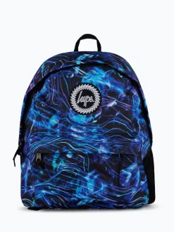 Hype. Sac à dos unisexe bleu multicolore
