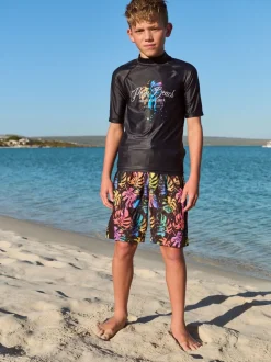 Impression noire - Gilet anti-éclaboussures (3-16ans)