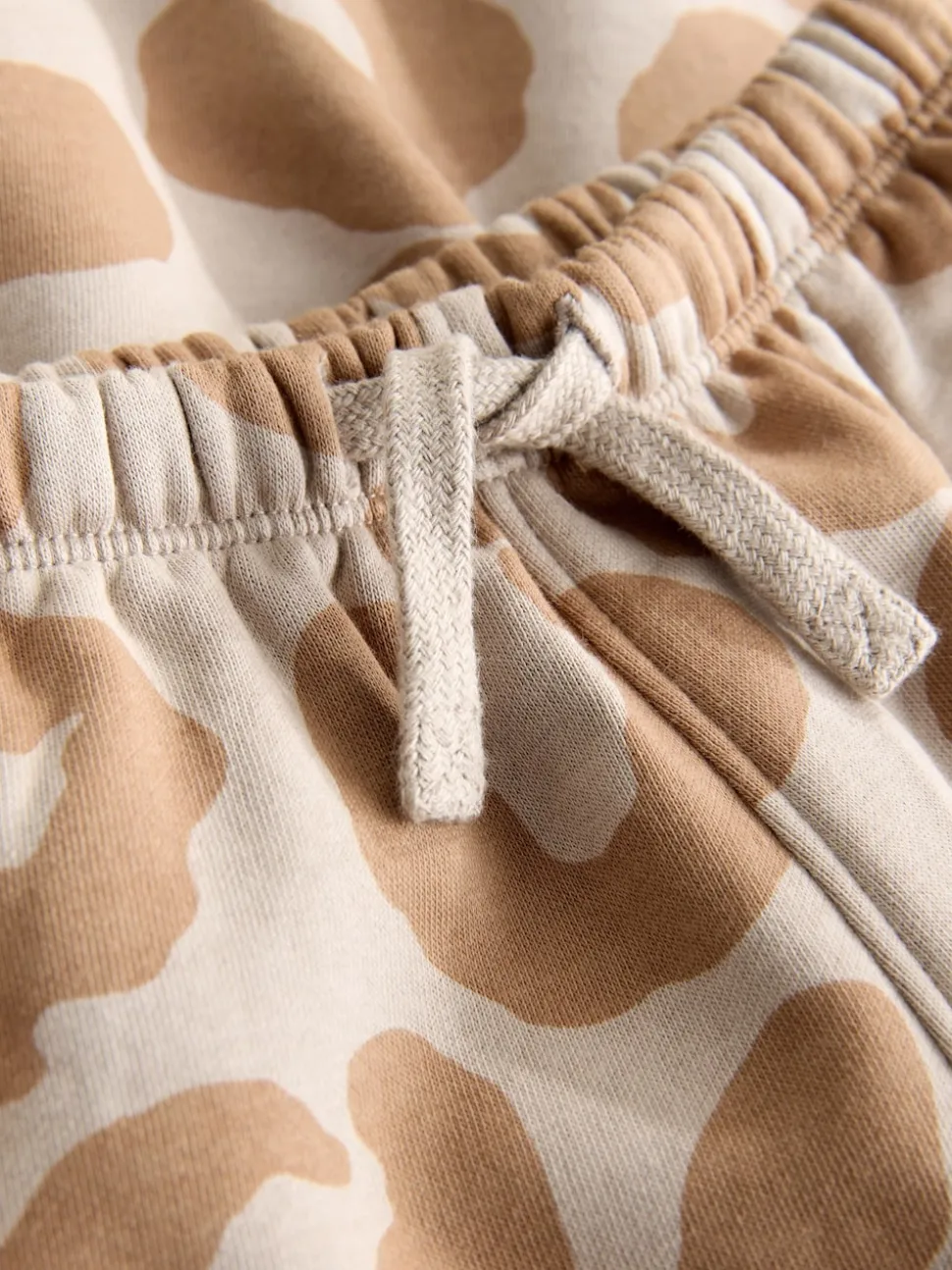 Imprimé animal marron fauve - Ensemble Sweat-shirt à capuche et Joggers (3mths-7yrs)