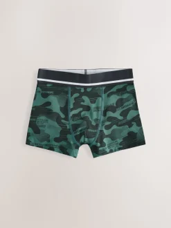 Imprimé camouflage - Lot de 7 boxers (3-16ans)