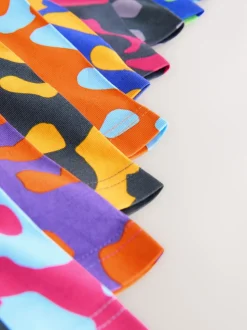 Imprimé camouflage coloré - Lot de 10 boxers (2-16ans)