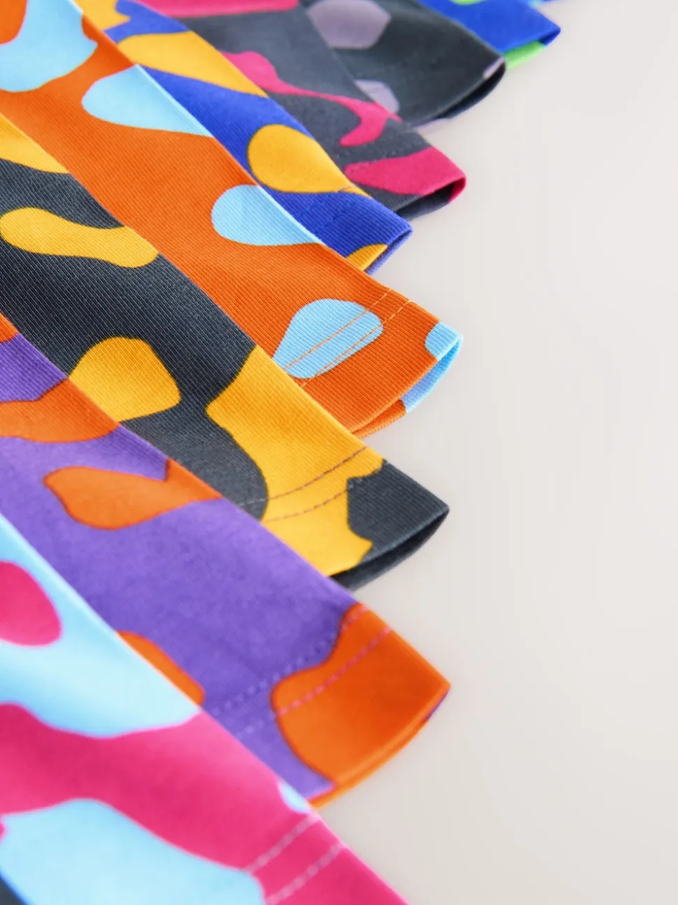 Imprimé camouflage coloré - Lot de 10 boxers (2-16ans)