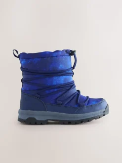 Imprimé galaxie - Bottes de neige imperméables doublées Thinsulate