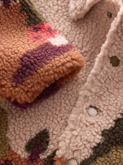 Imprimé scénique neutre - Borg Polaire Shacket (3mths-7yrs)