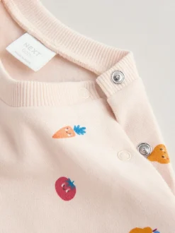 Imprimé Veg brillant - Ensemble sweat et jogging bébé (0mois2ans) (0mois2ans)