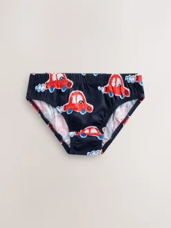 Imprimé voiture multicolore - Lot de 7 slips en coton (1.5-10ans)