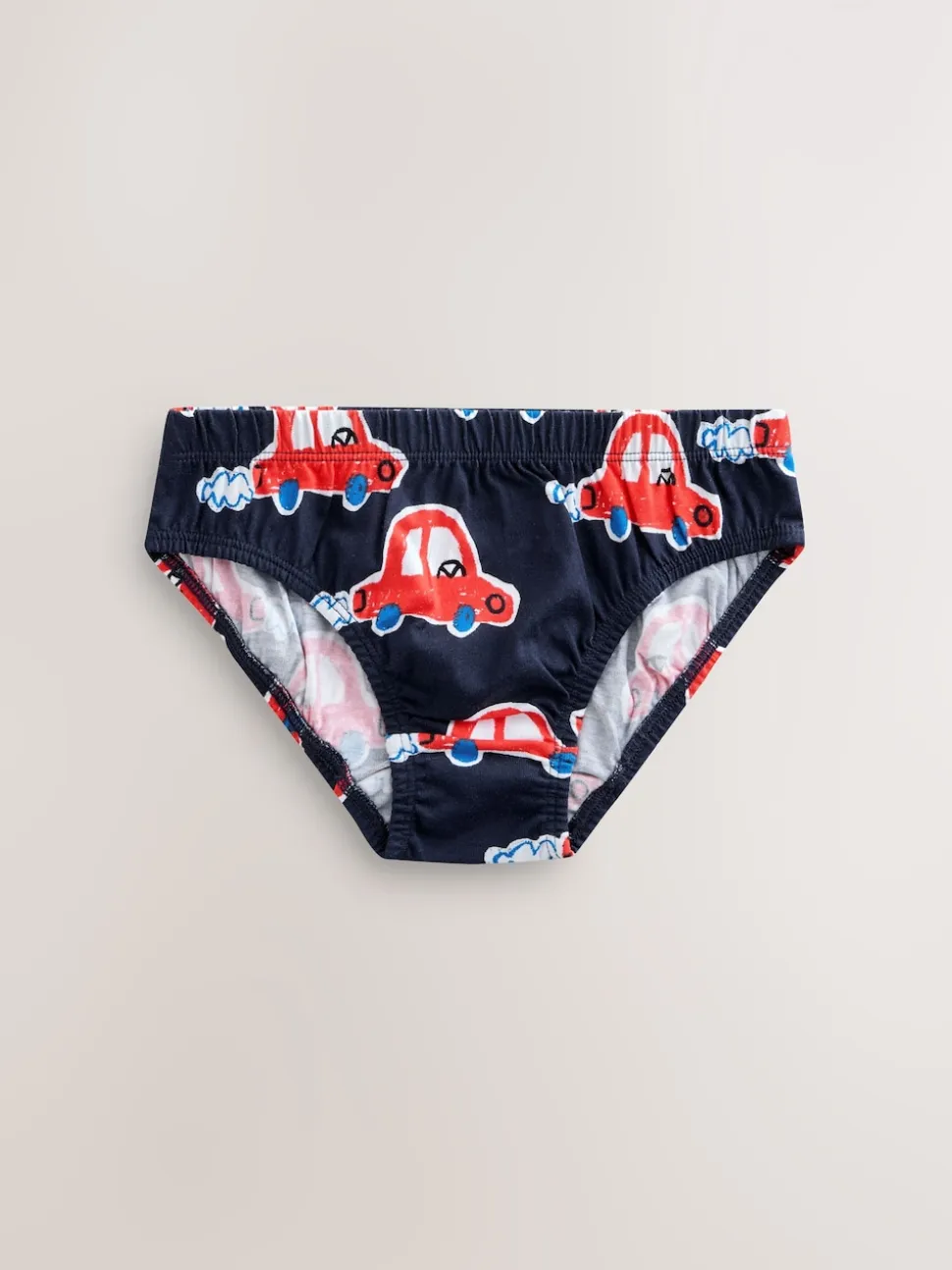 Imprimé voiture multicolore - Lot de 7 slips en coton (1.5-10ans)