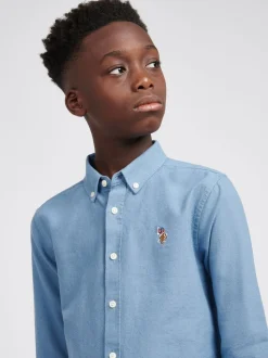 Indigo vintage - Chemise Oxford U.S. Polo Assn Garçons