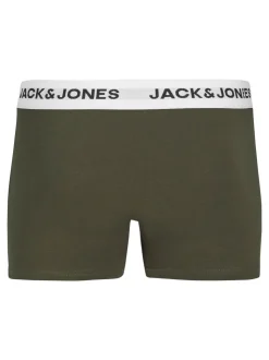 JACK & JONES JUNIOR Boxer Logo Noir 5 Lot