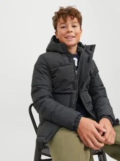 JACK & JONES Junior Doudoune à capuche JACK & JONES Junior noire