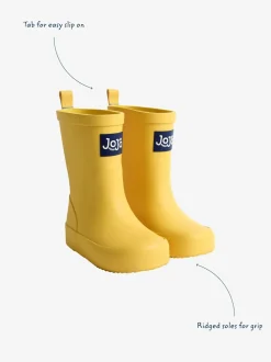 Jaune - Bottes de pluie JoJo Maman Bébé unies