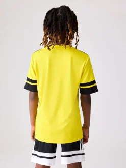 Jaune - Maillot adidas Squadra 25 enfant