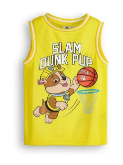 Jaune - Vanilla Underground Paw Patrol Jeu de basket-ball Marshall 2 Pieces pour enfants