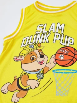 Jaune - Vanilla Underground Paw Patrol Jeu de basket-ball Marshall 2 Pieces pour enfants