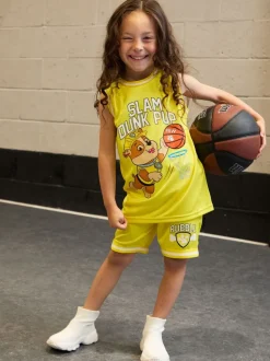 Jaune - Vanilla Underground Paw Patrol Jeu de basket-ball Marshall 2 Pieces pour enfants