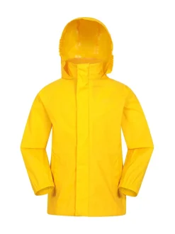 Jaune - Veste imperméable Mountain Warehouse Pakka II