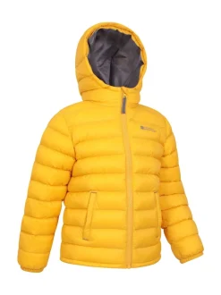 Jaune - Veste matelassée imperméable Mountain Warehouse Seasons II enfant