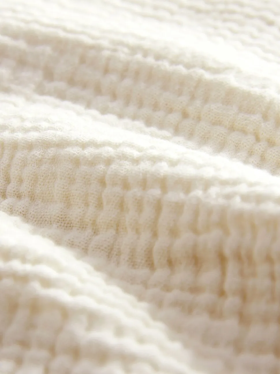 Jaune Buttermilk - Short tissé texturé doux 100% coton (3-16ans)